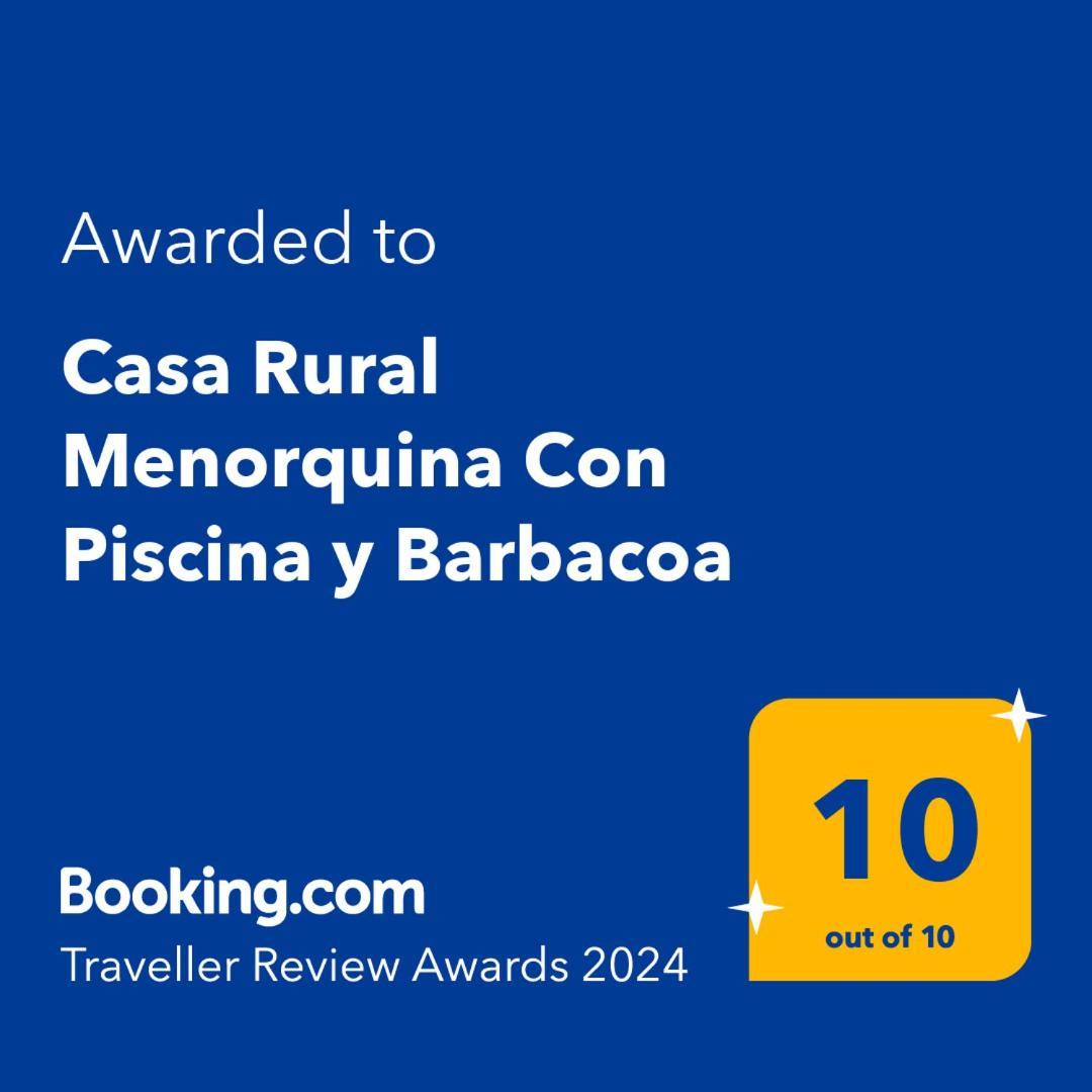 Casa Rural Menorquina Con Piscina Y Barbacoa Sant Climent Exterior photo