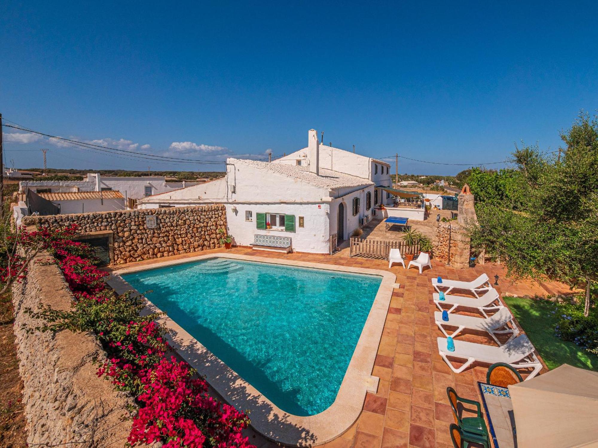Casa Rural Menorquina Con Piscina Y Barbacoa Sant Climent Exterior photo