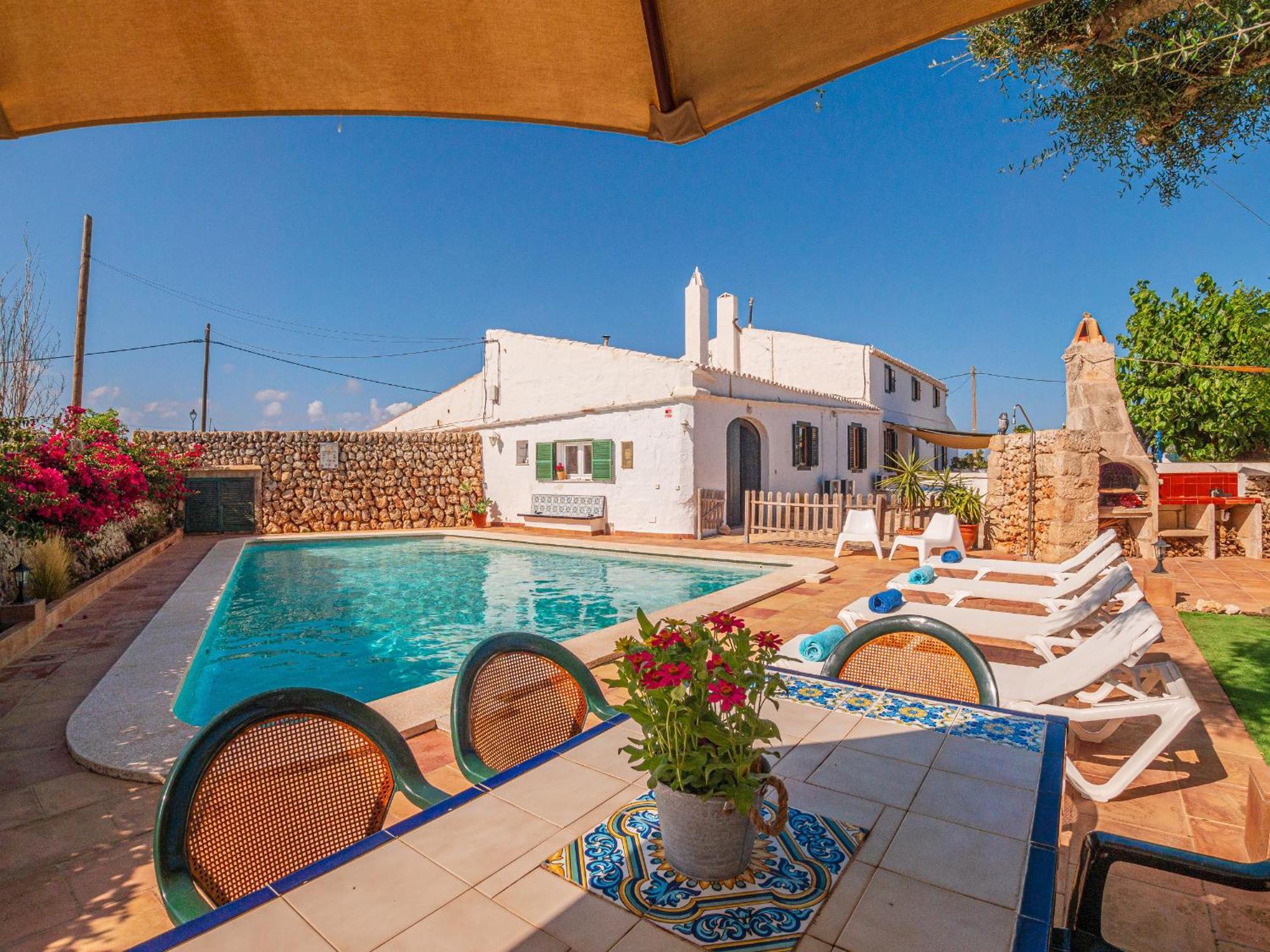 Casa Rural Menorquina Con Piscina Y Barbacoa Sant Climent Exterior photo